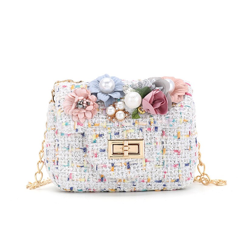 Bolso clásico de flores para niños