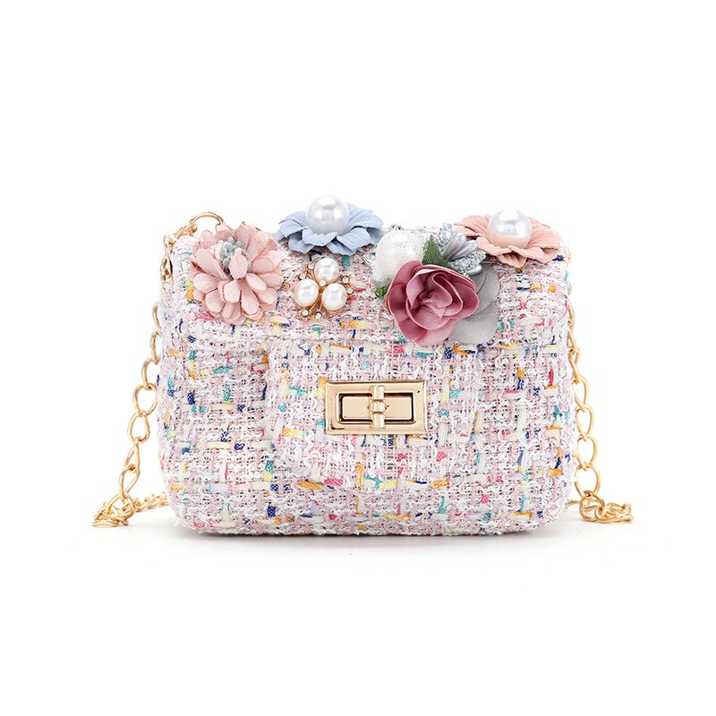 Bolso clásico floral para niño