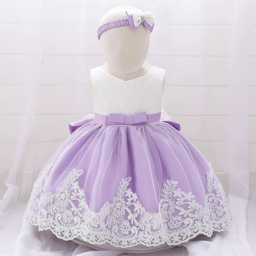 Vestido princesa bebe real