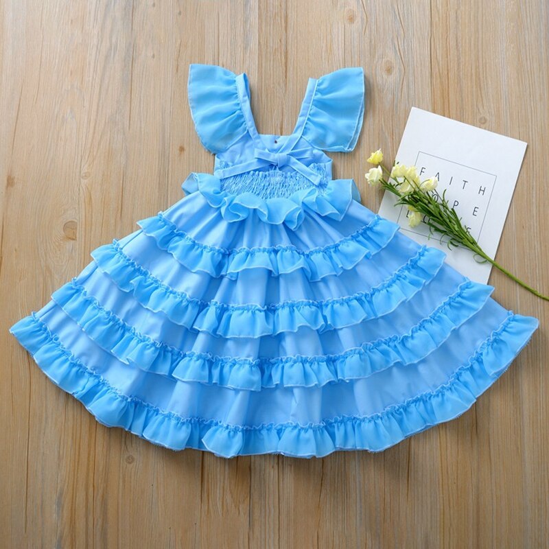 Kleid Prinzessin, Mädchen, blau