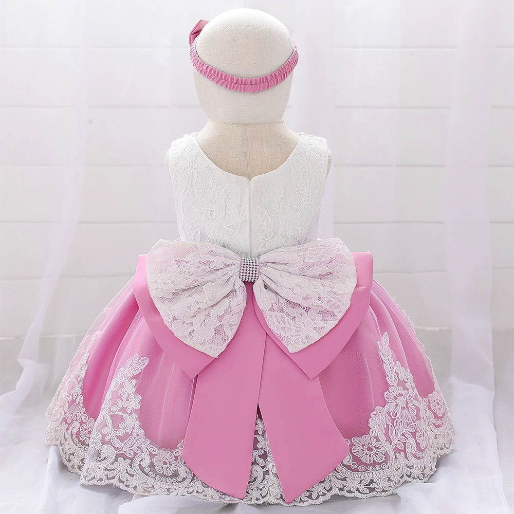 Vestido princesa bebe real