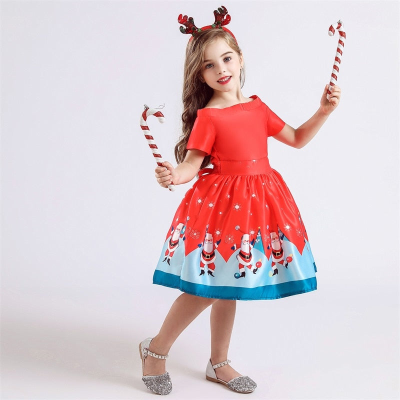 Vestido infantil de papa noel jugador