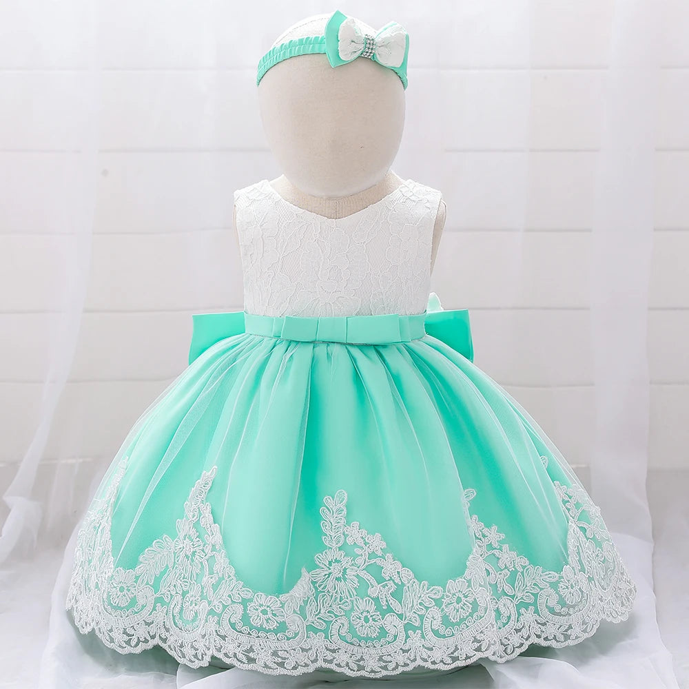 Vestido princesa bebe real