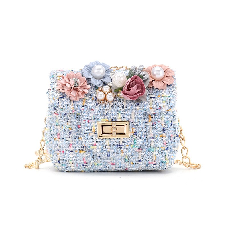 Bolso clásico floral para niño