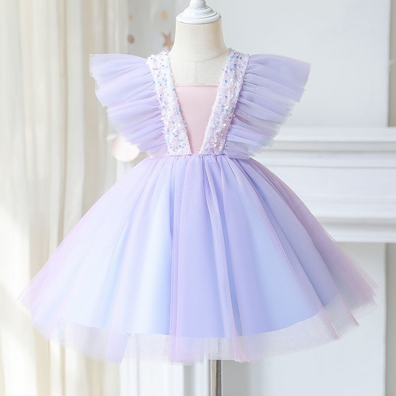 Kleid Prinzessin Mädchen mit Rüschen