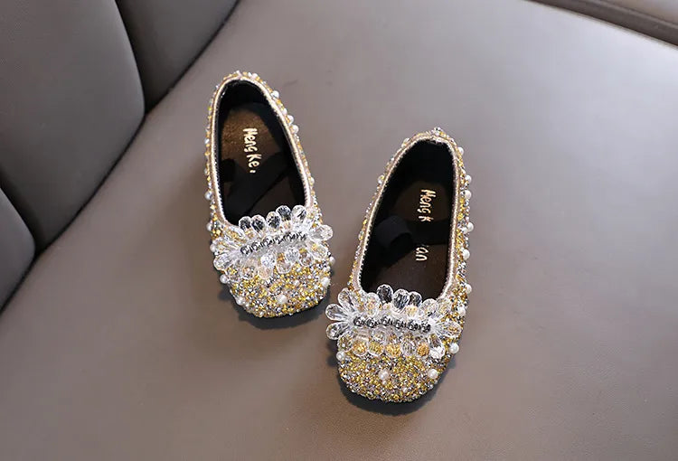 Rhinestone og juleballerina jente