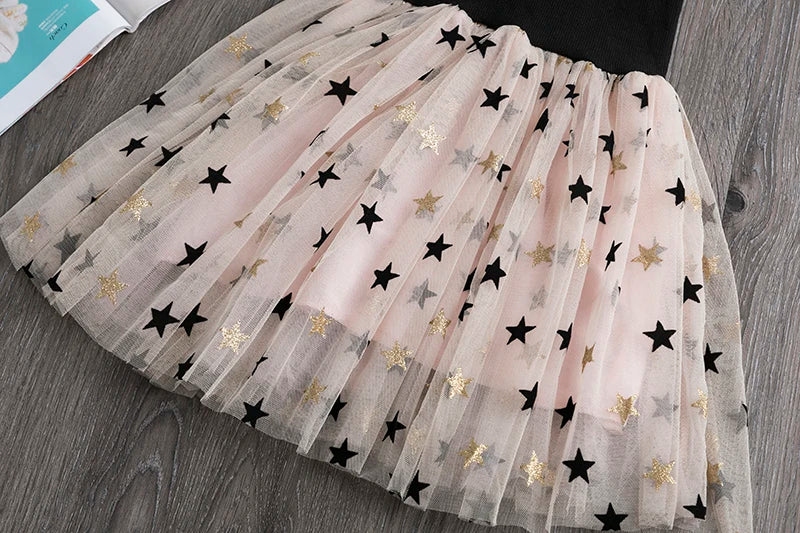 Vestido estrella bailarina infantil