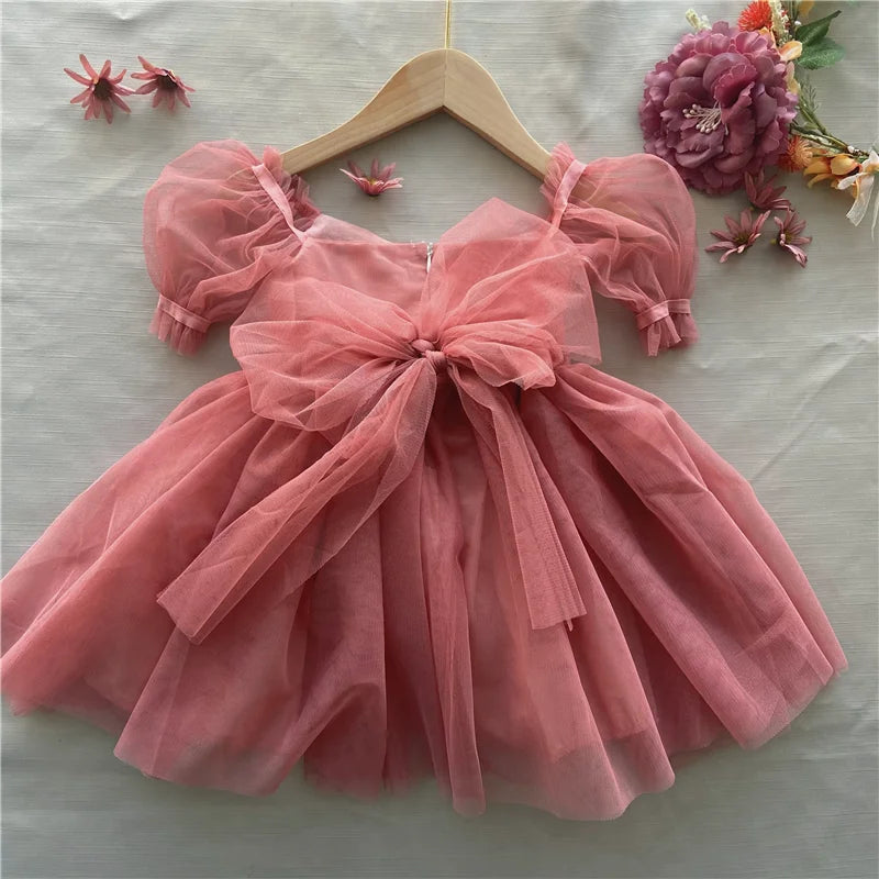 Vestido casual infantil rosalie