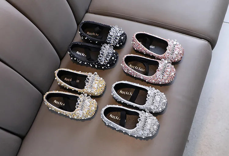 Rhinestone og juleballerina jente