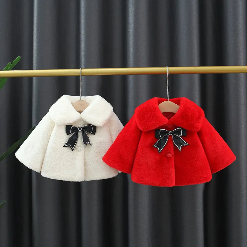 Cappotto bolero con papillon