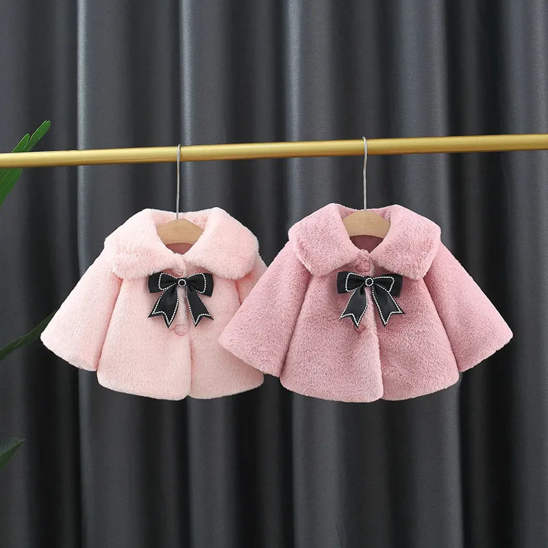 Cappotto bolero con papillon