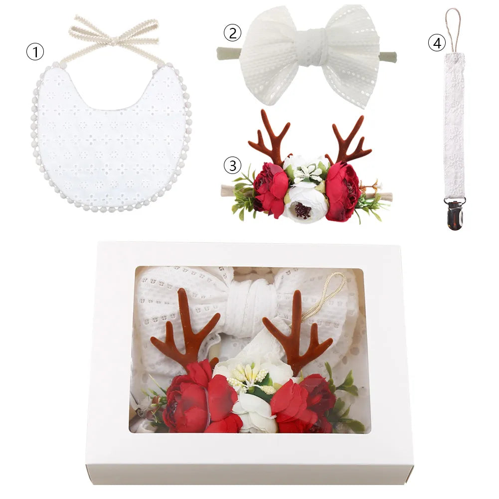 Geschenkboxen 4er-Set für Babys