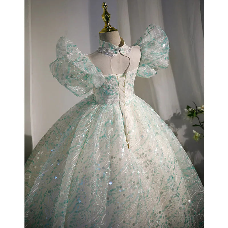 Vestido de baile de navidad para niños