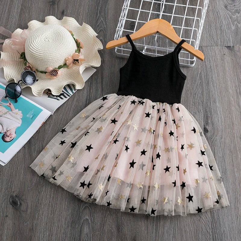 Vestido estrella bailarina infantil