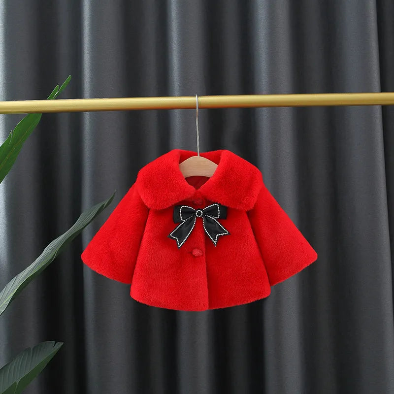 Cappotto bolero con papillon