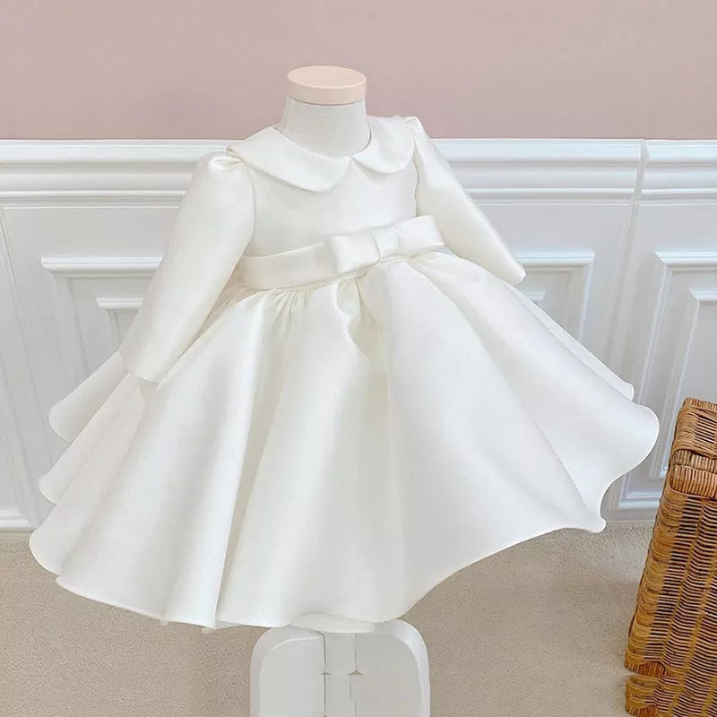 Vestido blanco nieve infantil