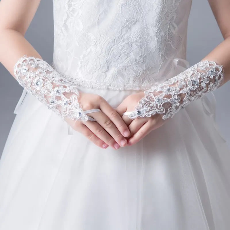 Guanti da sposa in pizzo