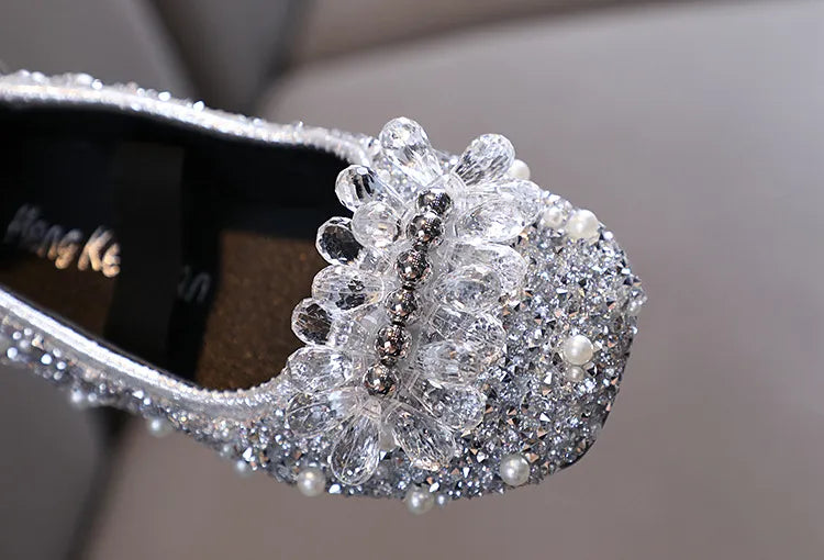 Rhinestone og juleballerina jente