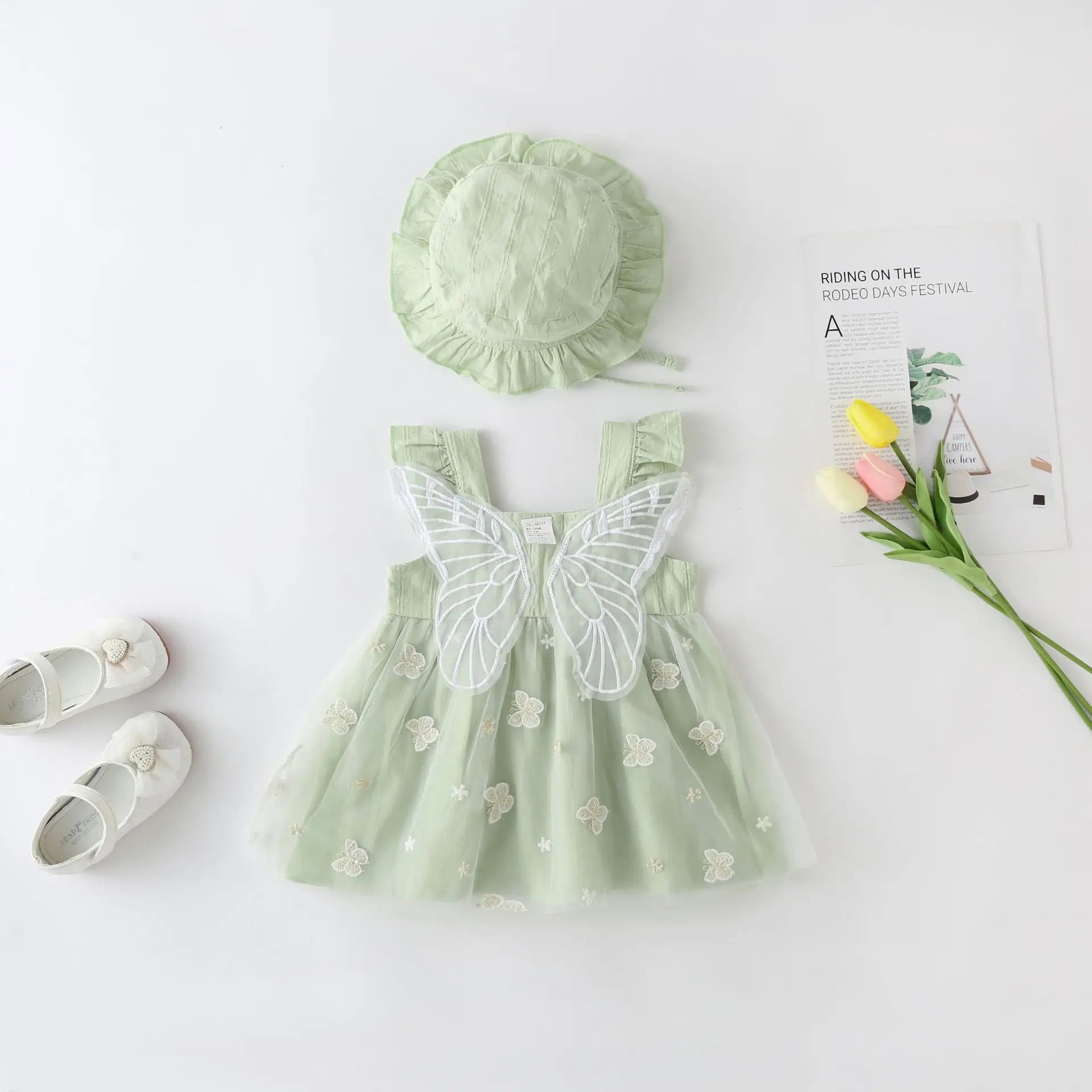 Sommerkleid für die Baby-Zeremonie, Mädchen sunday