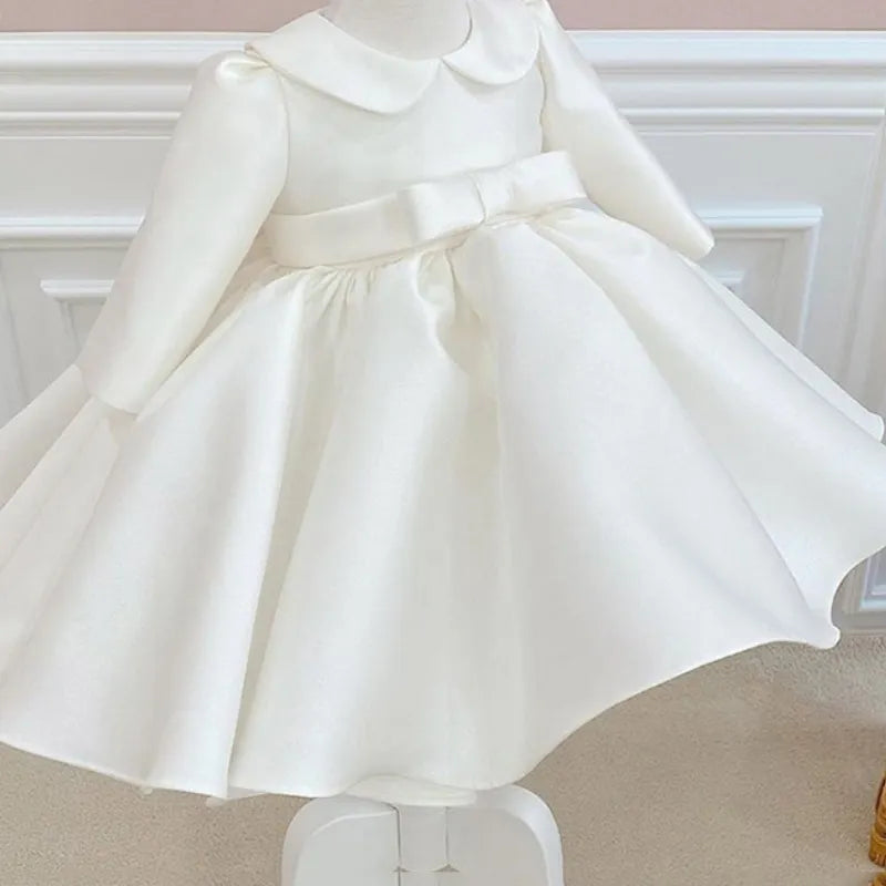 Vestido blanco nieve infantil