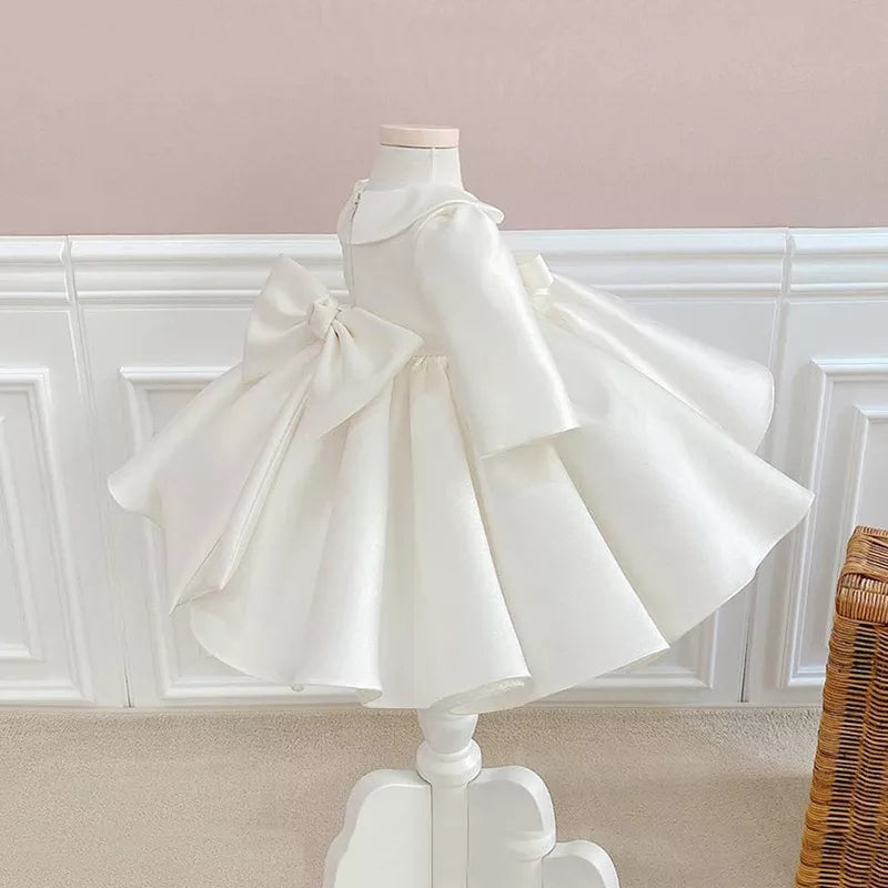 Vestido blanco nieve infantil