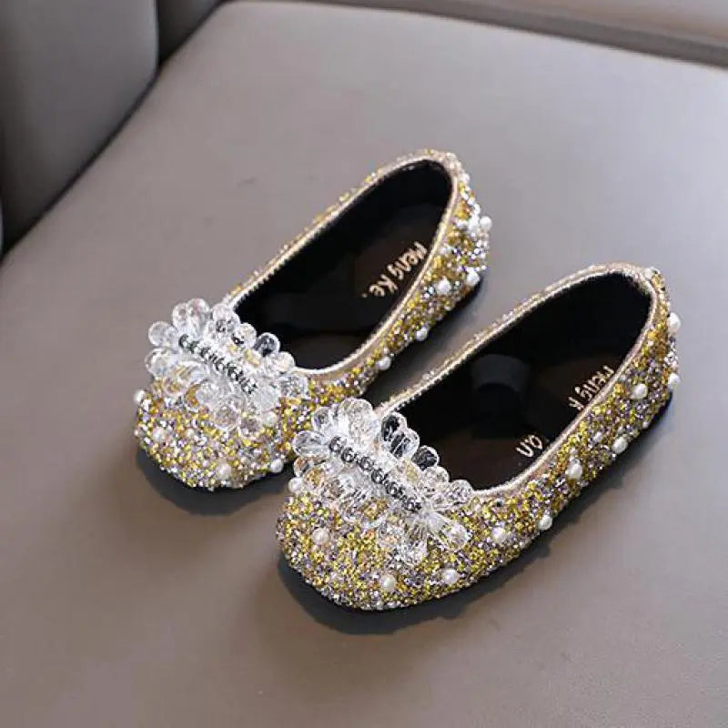 Rhinestone og juleballerina jente