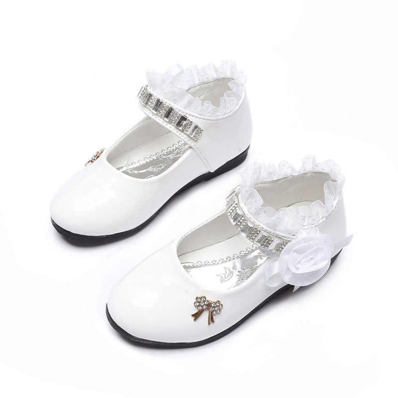 Ballerina da bambino con calzino bianco