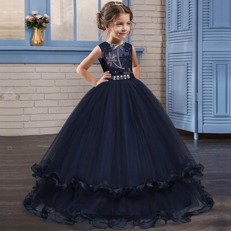 Abito principessa eleganza blu