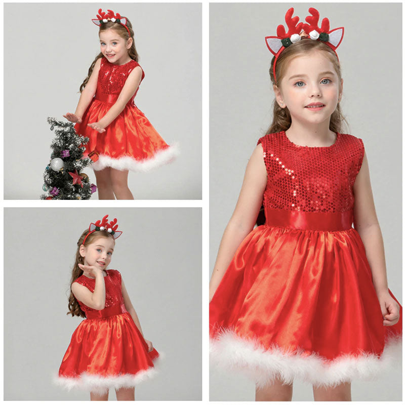 Vestido de princesa de Navidad