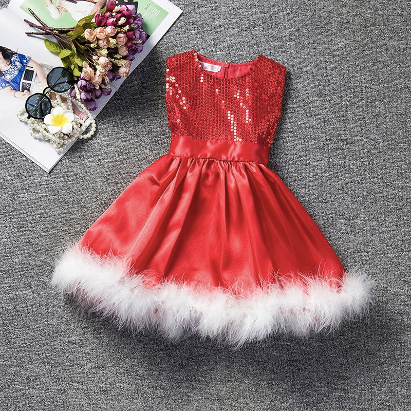 Vestido de princesa de Navidad