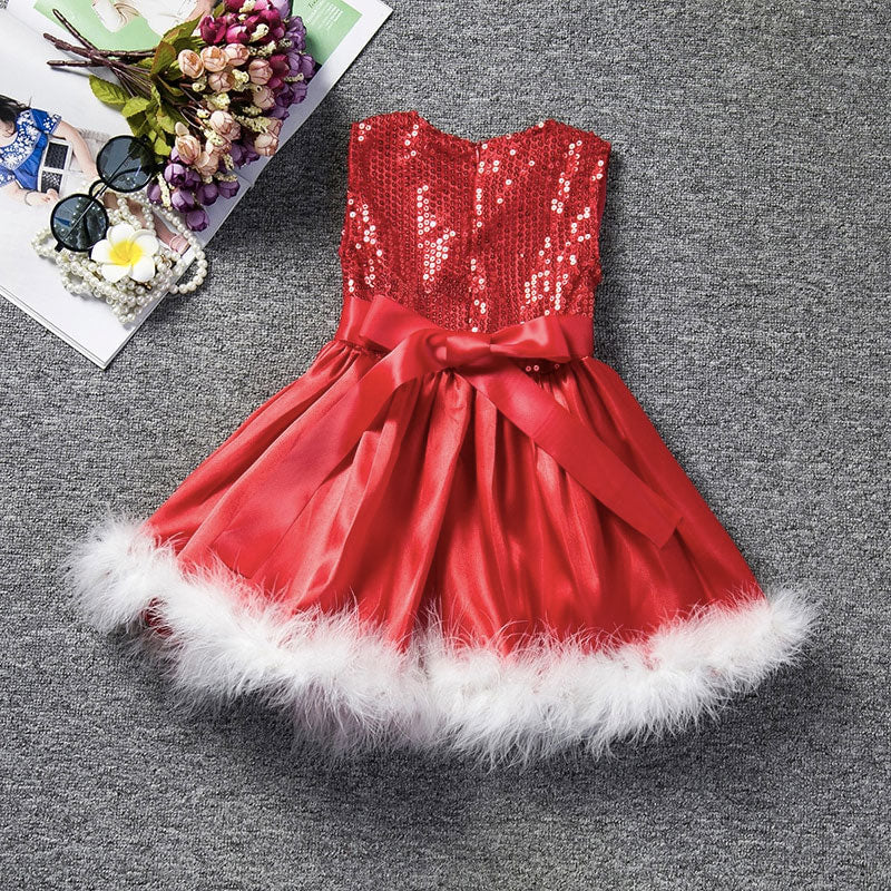 Vestido de princesa de Navidad