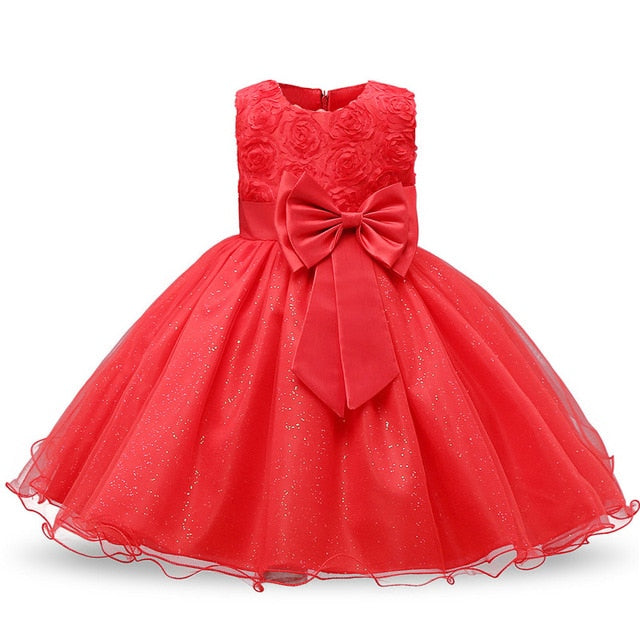 Primer vestido princesa carline rojo