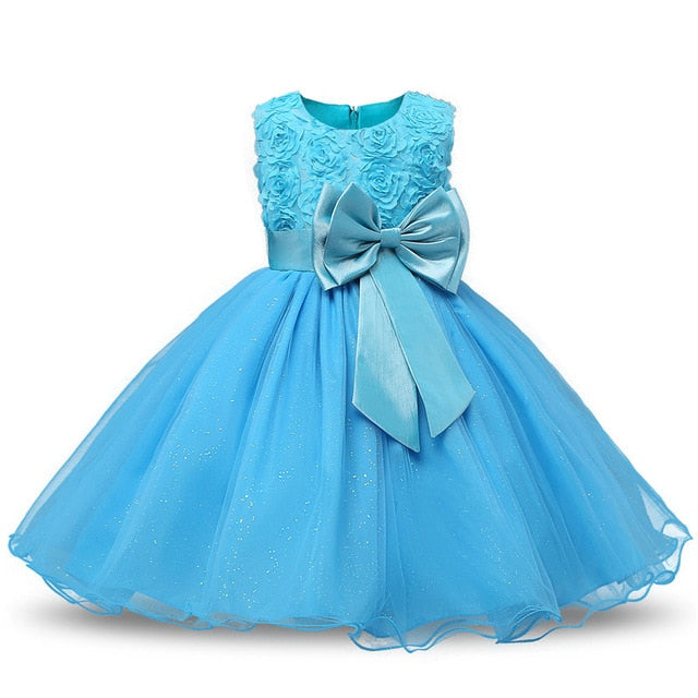 Erstes Kleid Prinzessin carline hellblau