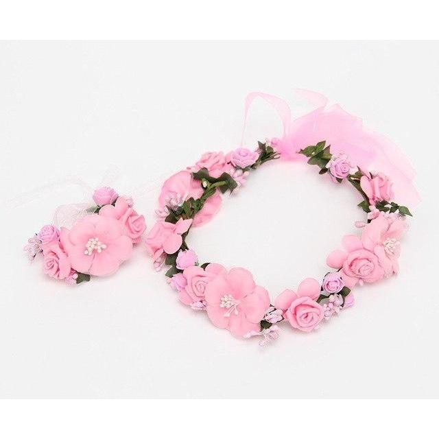 Dúo flor y pulsera