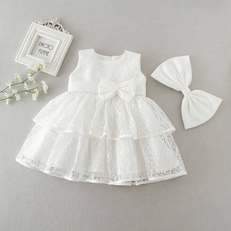 Taufkleid im Boho-Stil für Baby-Mädchen