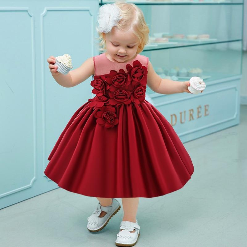 Kleid für Baby-Prinzessin, Mädchen, fleurette