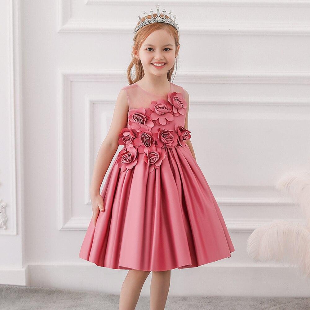 Kleid Prinzessin, Mädchen, mit Blumenmuster Florett