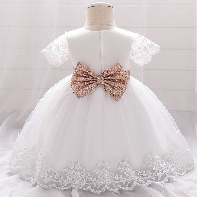 Abito da sposa bianco per bambina