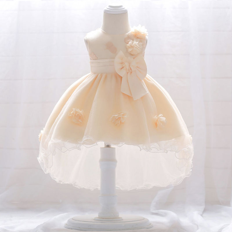 Baby Prinzessin Kleid Champagner