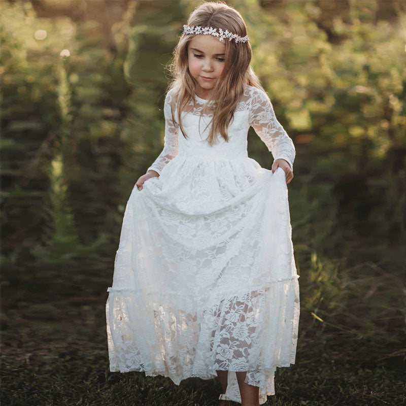 Vestido bohemio de niña