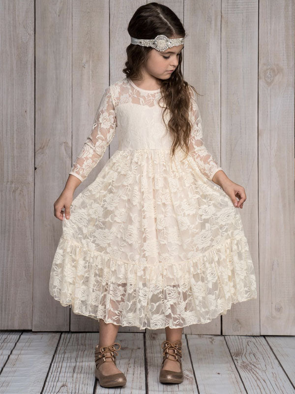 Vestido bohemio de niña