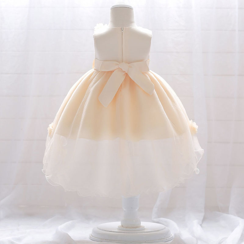 Baby Prinzessin Kleid Champagner