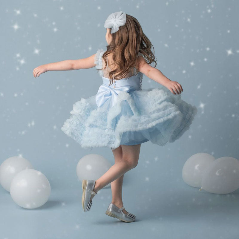 Kleid Prinzessin mit Rüschen