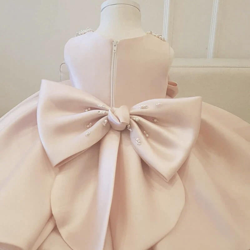 Kleid Prinzessin Taufe Mädchen rosa