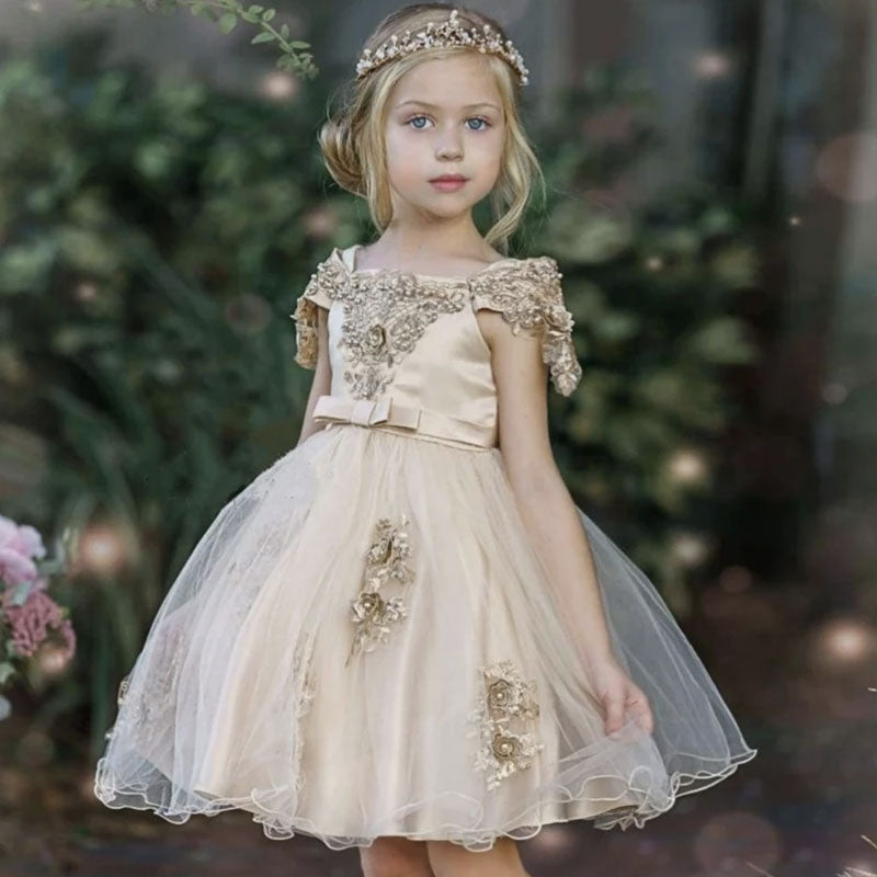 Kleid Prinzessin Mädchen Zeremonie