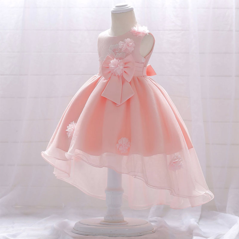 Rosa Baby-Zeremonie-Kleid