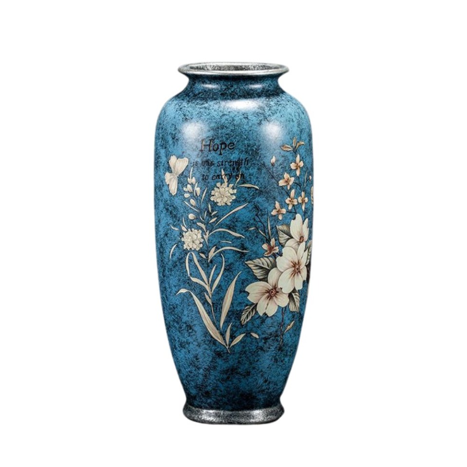 Vaso vintage blu