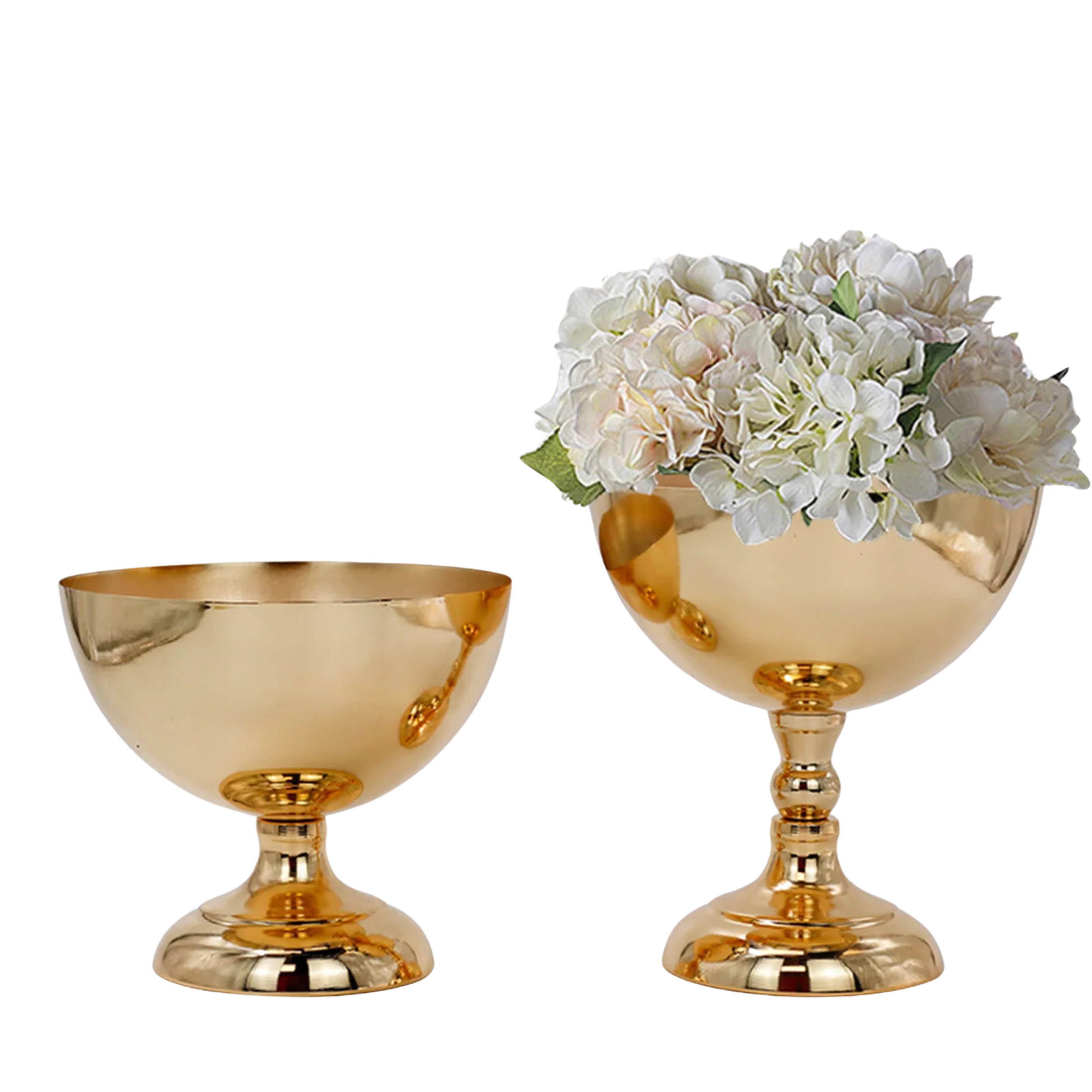 Vaso d'oro vintage in stile europeo