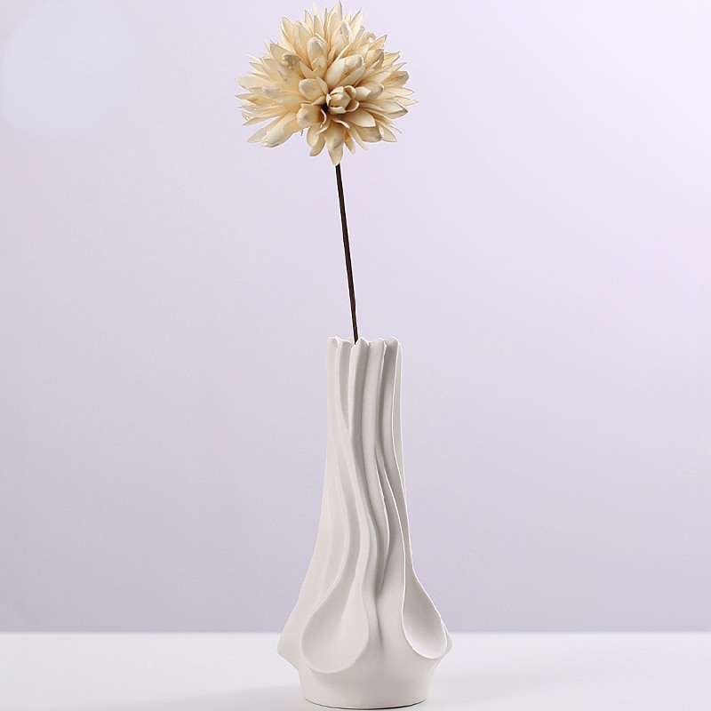 Original nordisk hvit vase