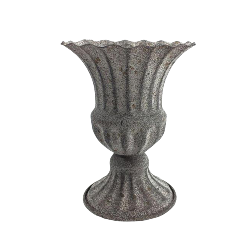 Medici-vase i forgylt metall